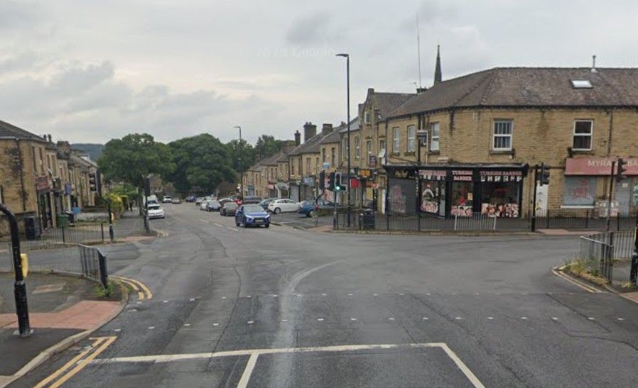Street view of Birkby. Airport Taxi Huddersfield.