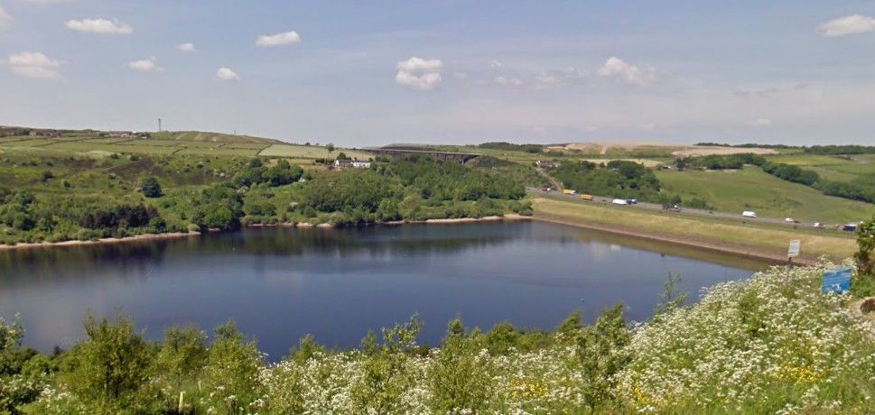 Street view of Scammonden. Airport Taxi Huddersfield.